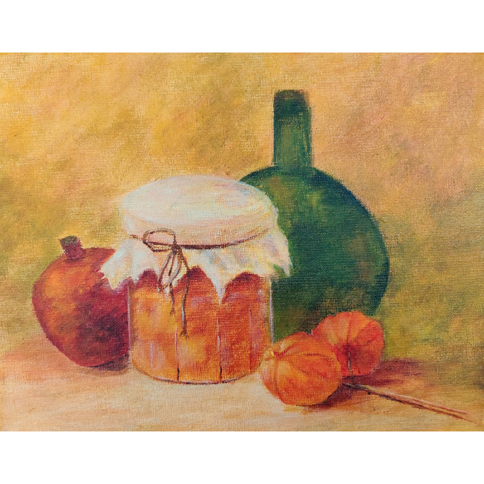 Still life with jar